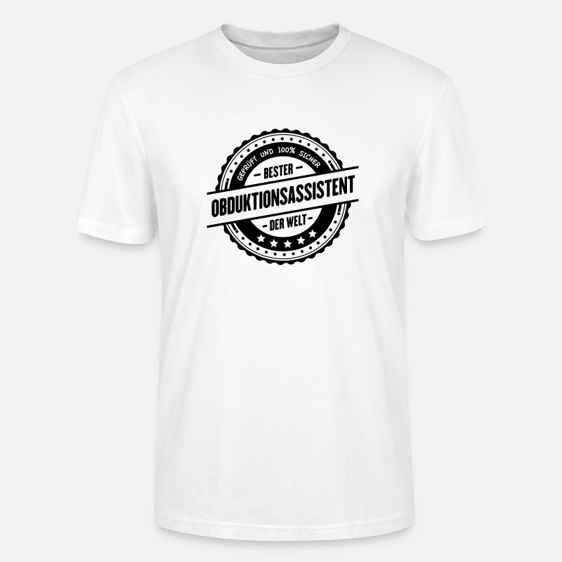 Obduktionsassistent - Stanley/Stella Unisex Bio-T-Shirt CRAFTER - Weiß