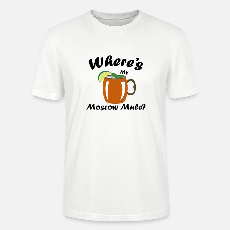 Moscow Mule - Stanley/Stella Unisex Bio-T-Shirt CRAFTER - Weiß