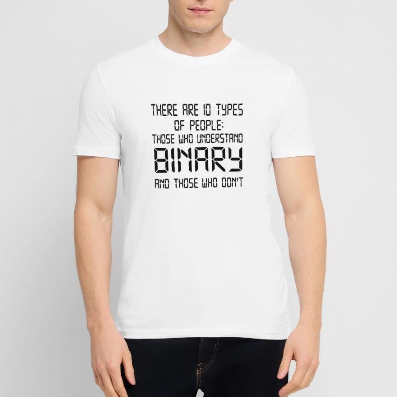 Binary Code Binary Informatics Geek Gift Stanley/Stella CRAFTER Unisex Organic T-Shirt