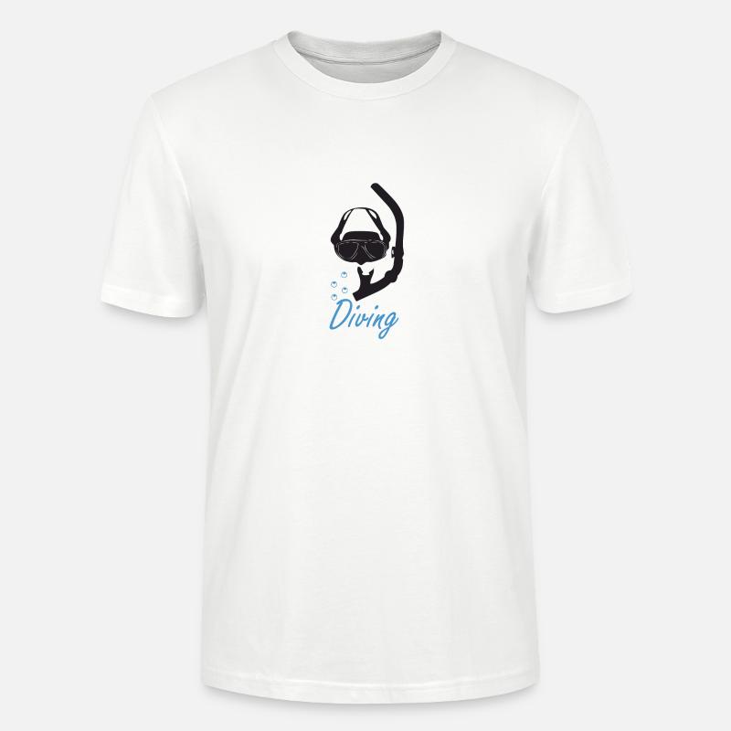 Plongée - Plongée - T-shirt bio CRAFTER Stanley Stella Unisexe - blanc