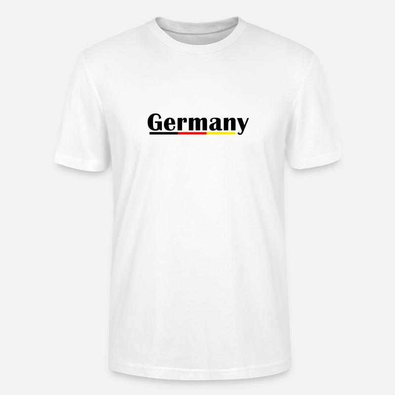 Germany-Motiv - Stanley/Stella Unisex Bio-T-Shirt CRAFTER - Weiß