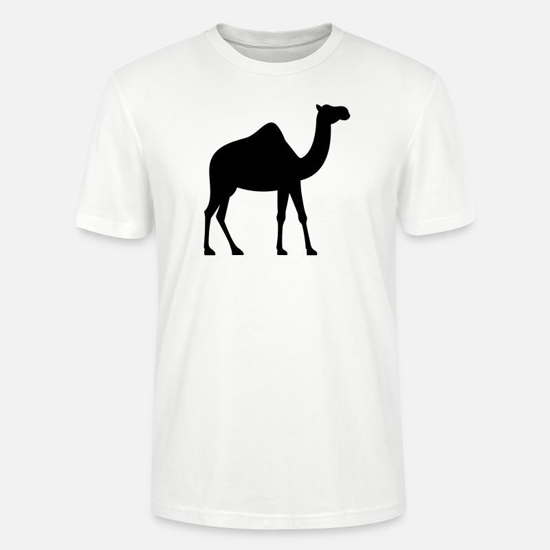 Kamel - Stanley/Stella Unisex Bio-T-Shirt CRAFTER - Weiß