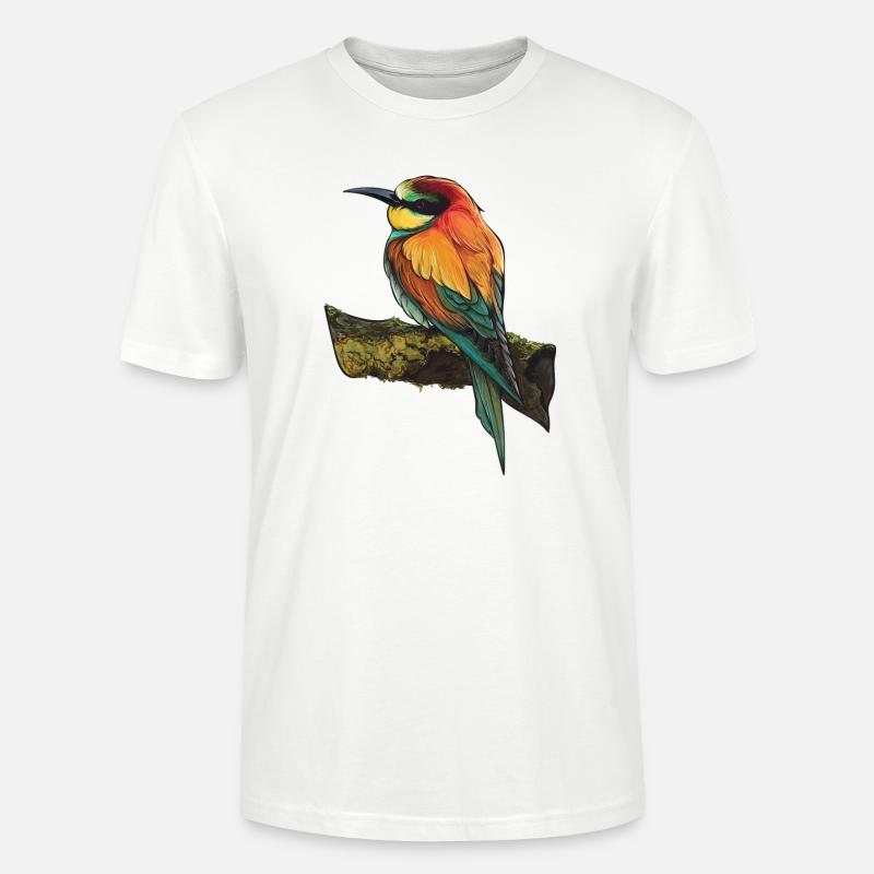 Vogel - Stanley/Stella Unisex Bio-T-Shirt CRAFTER - Weiß