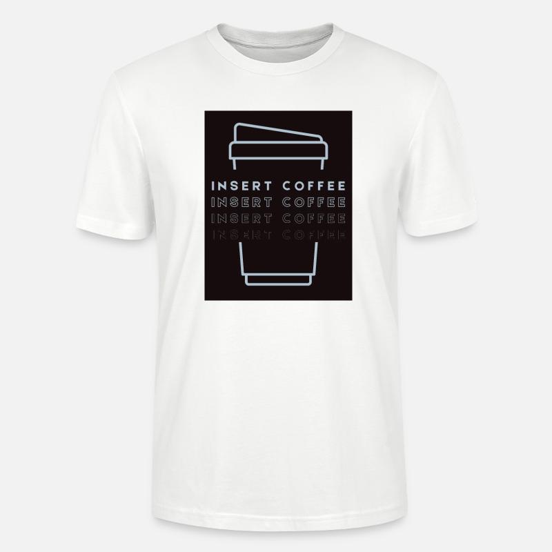 Insert Coffee Cup 2 LHBPHBBST - Stanley/Stella Unisex Bio-T-Shirt CRAFTER - Weiß