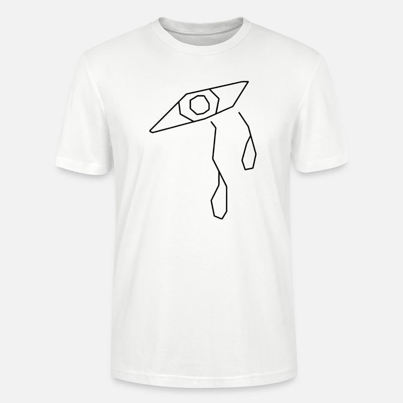 Kubistische Empathie oder Toleranz. - Stanley/Stella Unisex Bio-T-Shirt CRAFTER - Weiß