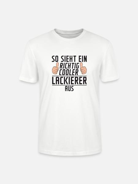 Lackierer | Spruch | | Definition lackieren - Stanley/Stella Unisex Bio-T-Shirt CRAFTER - Weiß