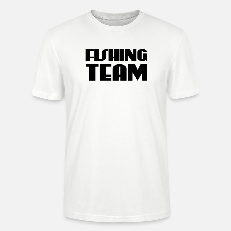 Fishing Team - Stanley/Stella Unisex Bio-T-Shirt CRAFTER - Weiß