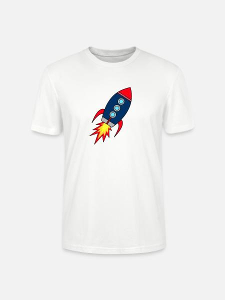 Rocket * rocket launches - Stanley/Stella CRAFTER Unisex Organic T-Shirt - white
