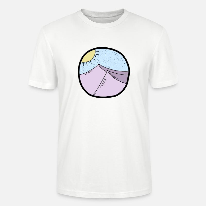 circle hills - Stanley/Stella Unisex Bio-T-Shirt CRAFTER - Weiß