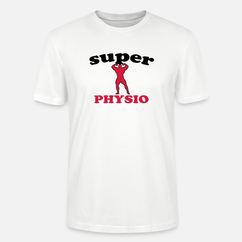 Super physio - Stanley/Stella Unisex Bio-T-Shirt CRAFTER - Weiß