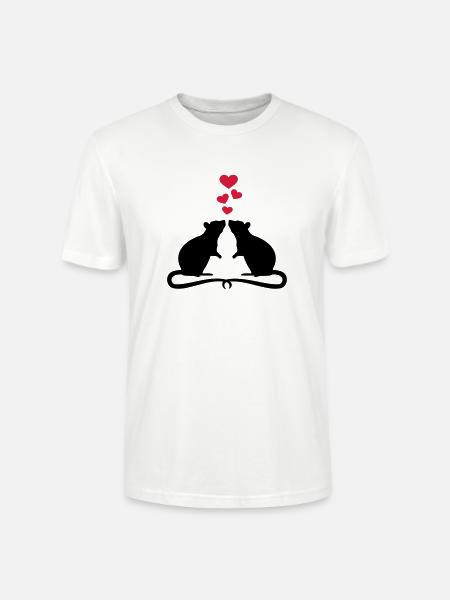 Rat - T-shirt bio CRAFTER Stanley Stella Unisexe - blanc