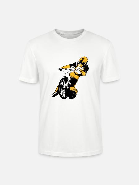 Speedway Racing - Stanley/Stella CRAFTER Unisex Organic T-Shirt - white