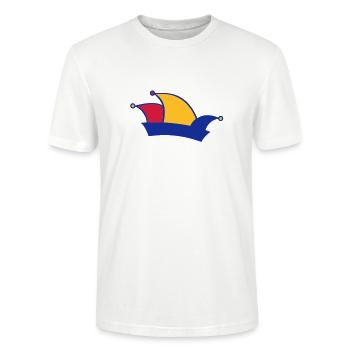 Karneval - Stanley/Stella Unisex Bio-T-Shirt CRAFTER - Weiß - Vorne - Alina (178cm) & Michal (187cm)
