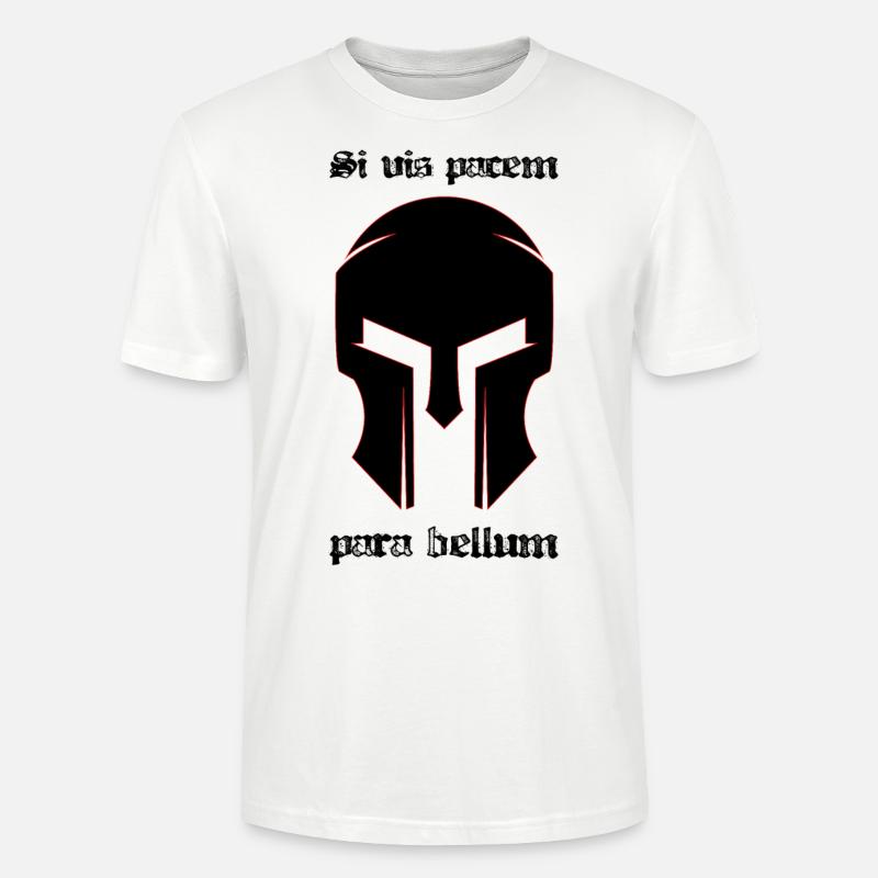 Si vis pacem para bellum - Stanley/Stella Unisex Bio-T-Shirt CRAFTER - Weiß