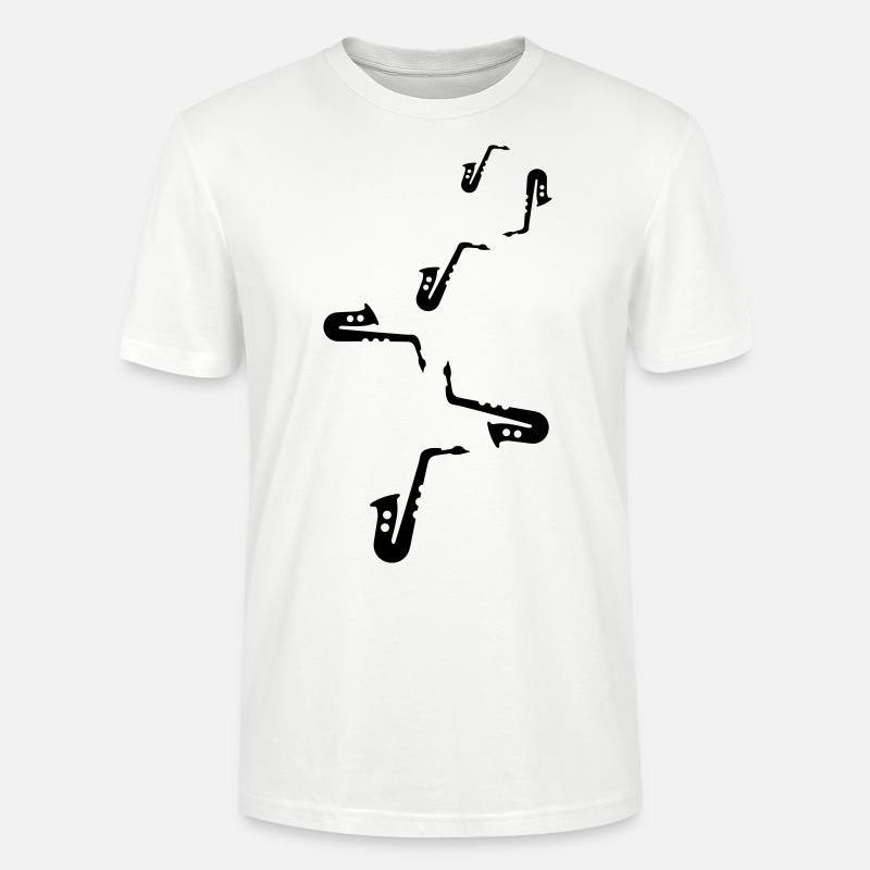 Trompete Symbol - Stanley/Stella Unisex Bio-T-Shirt CRAFTER - Weiß