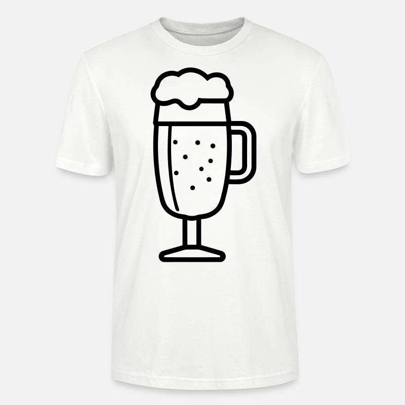 Bier - Stanley/Stella Unisex Bio-T-Shirt CRAFTER - Weiß