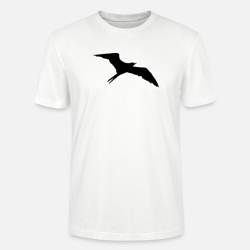 Vogel, Schwalbe - Stanley/Stella Unisex Bio-T-Shirt CRAFTER - Weiß