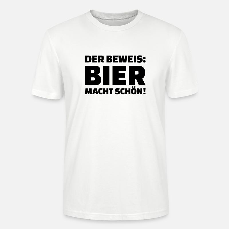 Bier - Stanley/Stella Unisex Bio-T-Shirt CRAFTER - Weiß
