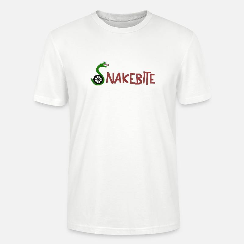 Snakebite - Stanley/Stella Unisex Bio-T-Shirt CRAFTER - Weiß