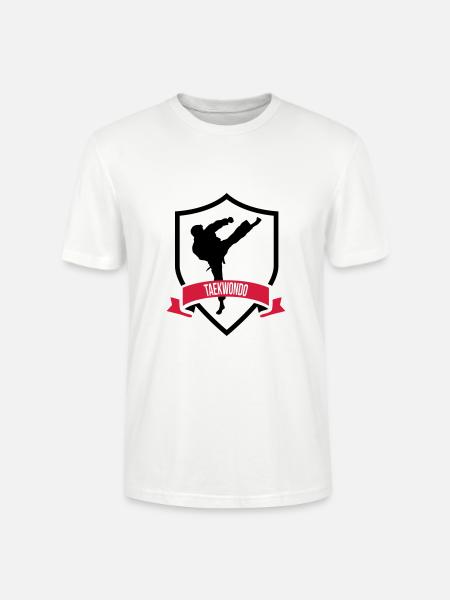 Taekwondo - T-shirt bio CRAFTER Stanley Stella Unisexe - blanc
