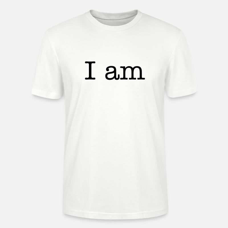 I am - T-shirt bio CRAFTER Stanley Stella Unisexe - blanc
