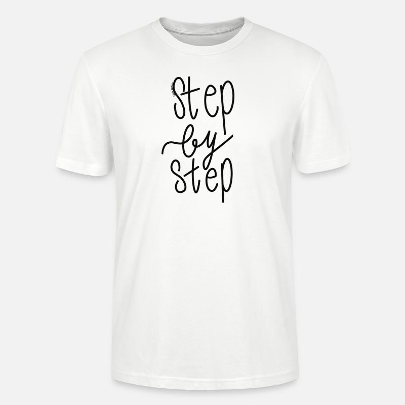 Step By Step - Stanley/Stella Unisex Bio-T-Shirt CRAFTER - Weiß