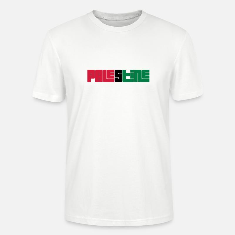 Palestine - Stanley/Stella Unisex Bio-T-Shirt CRAFTER - Weiß