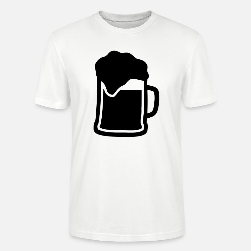 Bier - Stanley/Stella Unisex Bio-T-Shirt CRAFTER - Weiß