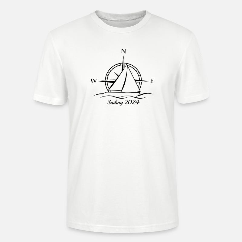 Sailing 2024 - Stanley/Stella Unisex Bio-T-Shirt CRAFTER - Weiß