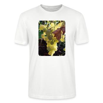 GRAPE - Stanley/Stella CRAFTER Unisex Organic T-Shirt - white - Front - Alina (178cm) & Michal (187cm)