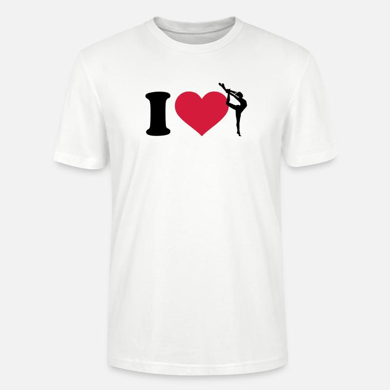 Gymnastik - Stanley/Stella Unisex Bio-T-Shirt CRAFTER - Weiß