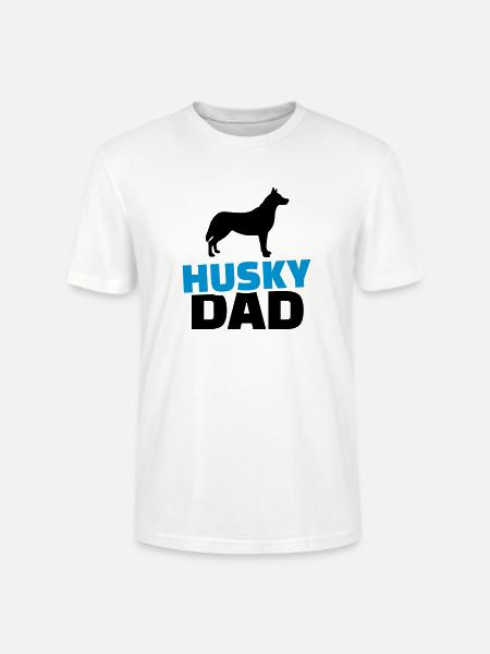 Husky - Stanley/Stella Unisex Bio-T-Shirt CRAFTER - Weiß