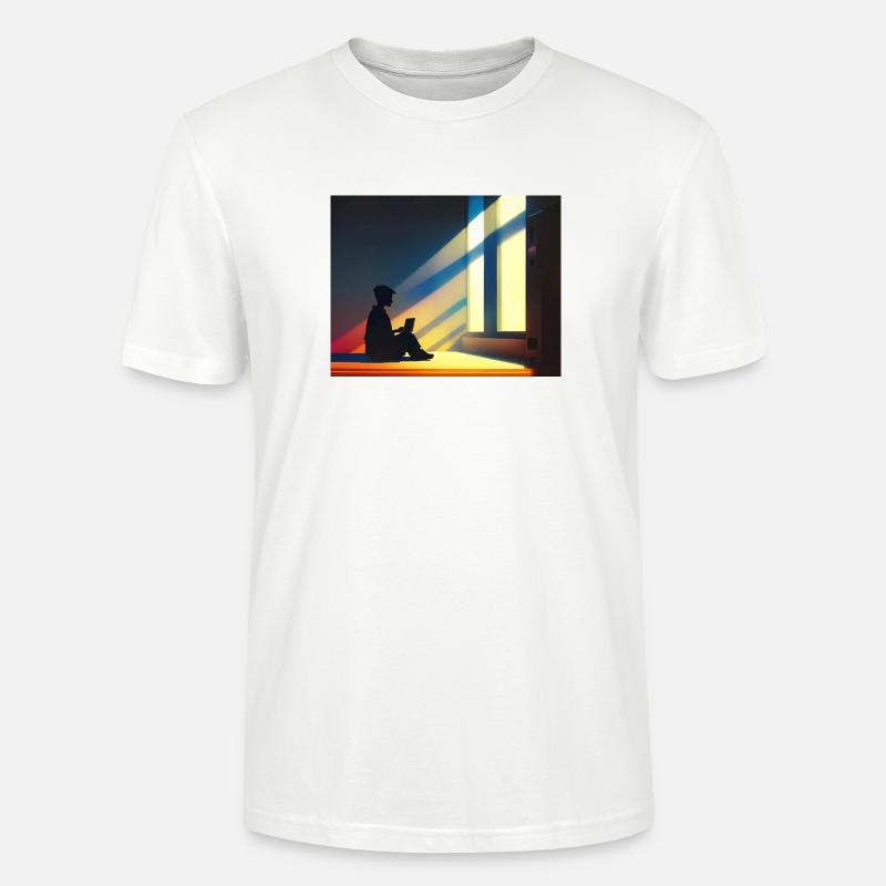 Lofi - Dude - Stanley/Stella Unisex Bio-T-Shirt CRAFTER - Weiß