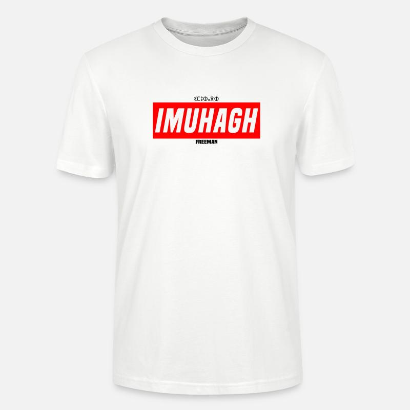 IMUHAGH - Stanley/Stella Unisex Bio-T-Shirt CRAFTER - Weiß