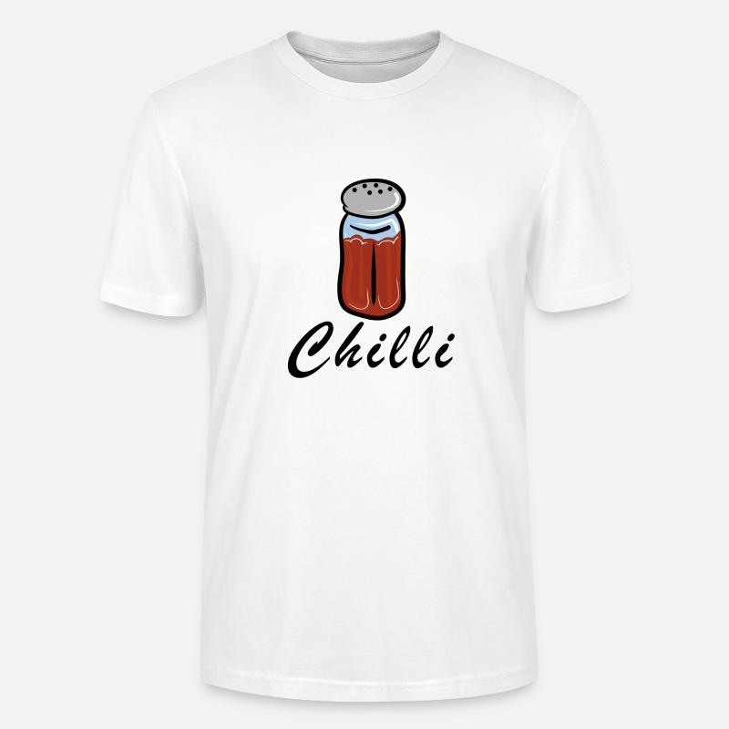 Chilli shaker - Stanley/Stella Unisex Bio-T-Shirt CRAFTER - Weiß