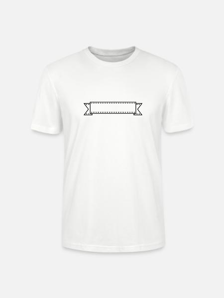 banner / Band (1c) - Stanley/Stella Unisex Bio-T-Shirt CRAFTER - Weiß