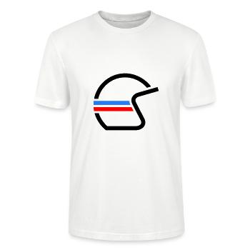 Gerikho - T-shirt bio CRAFTER Stanley Stella Unisexe - blanc - Devant - Alina (178cm) & Michal (187cm)
