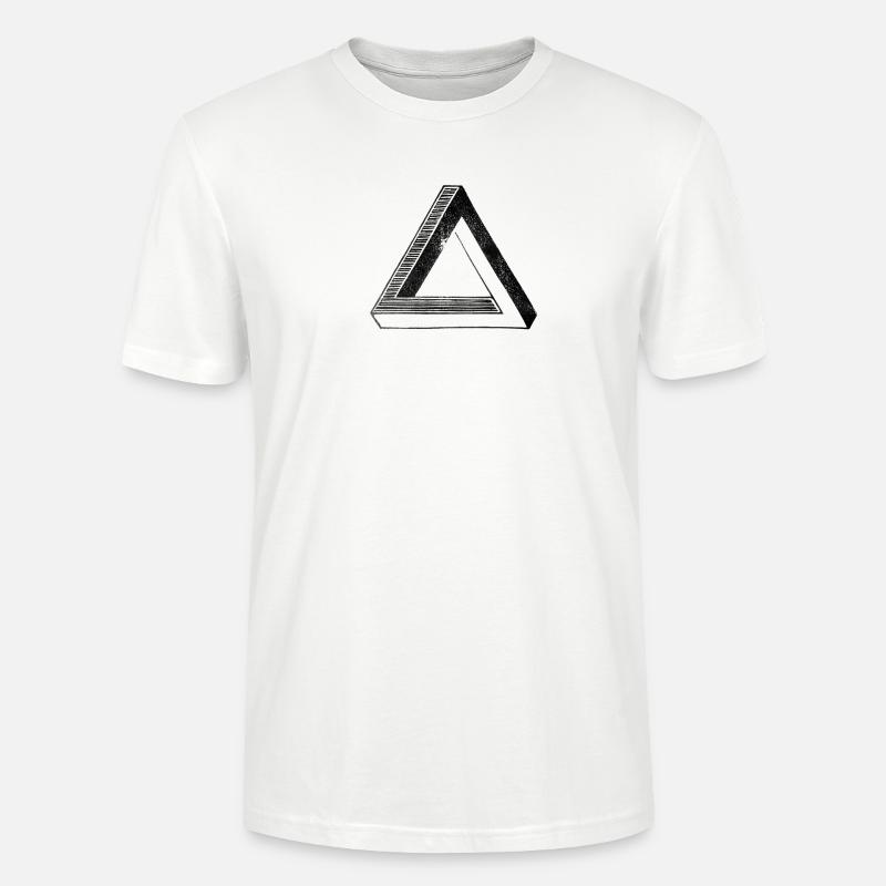 TRIANGLE IMPOSSIBLE - T-shirt bio CRAFTER Stanley Stella Unisexe - blanc