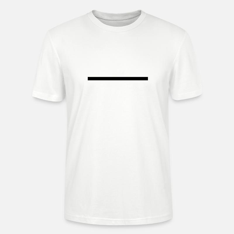 Strich dick - Stanley/Stella Unisex Bio-T-Shirt CRAFTER - Weiß