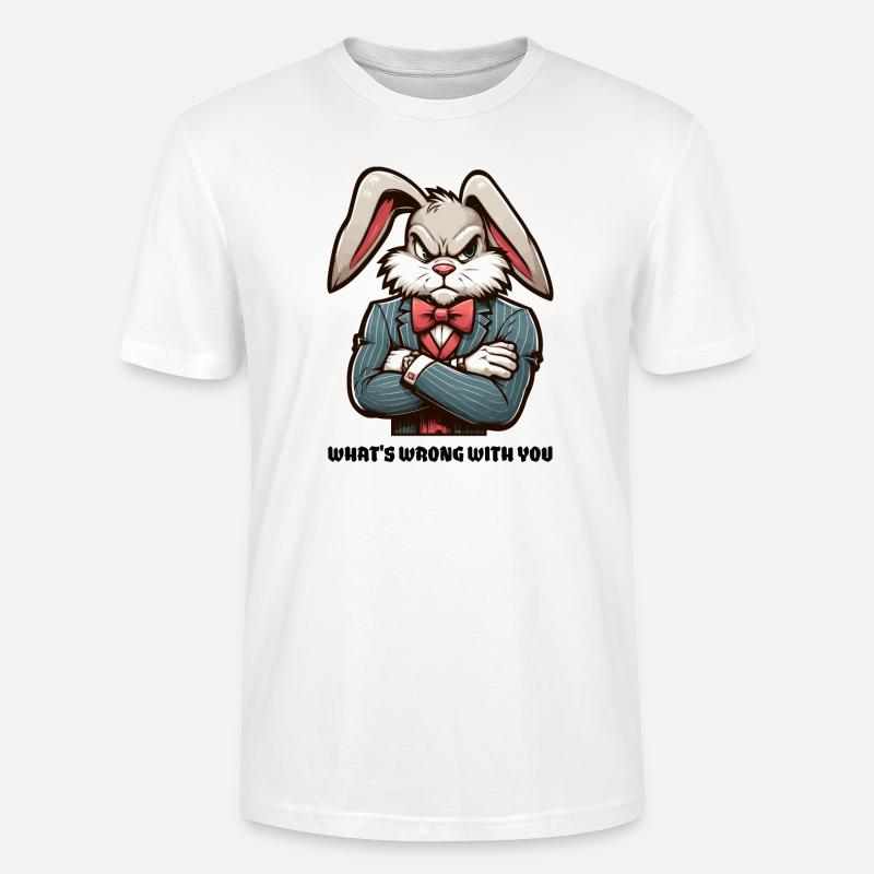 What´s wrong with you - Stanley/Stella Unisex Bio-T-Shirt CRAFTER - Weiß