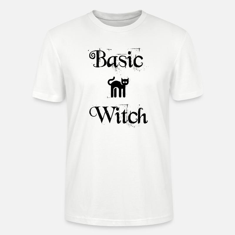 Basic Witch - T-shirt bio CRAFTER Stanley Stella Unisexe - blanc