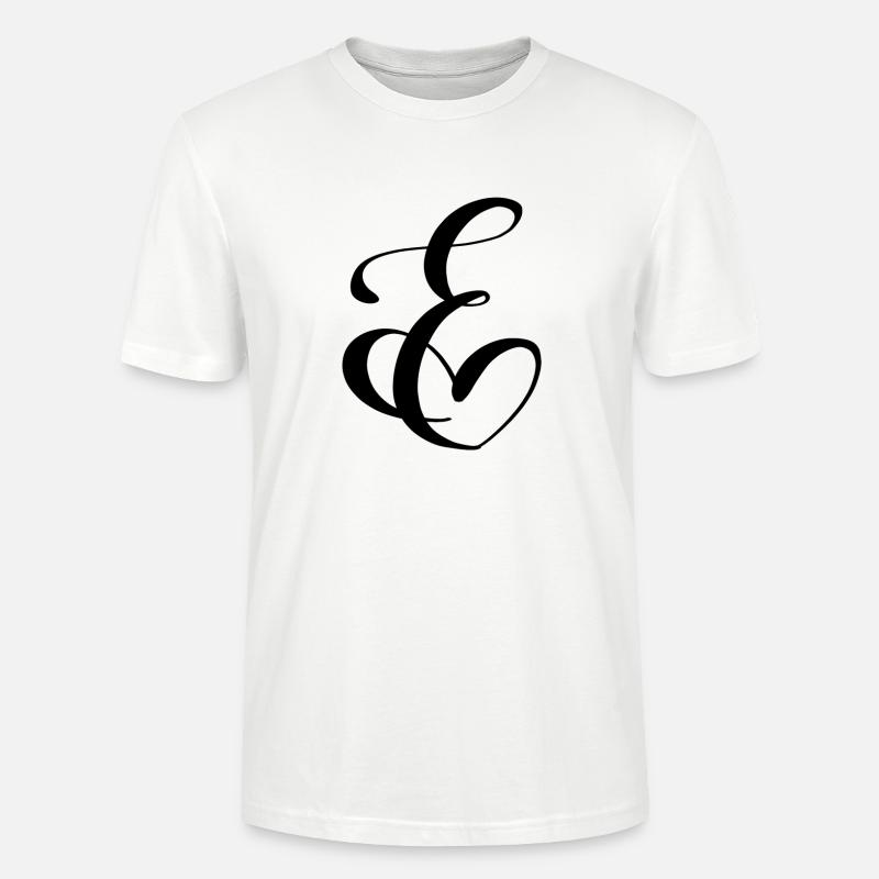 Herz E - Stanley/Stella Unisex Bio-T-Shirt CRAFTER - Weiß