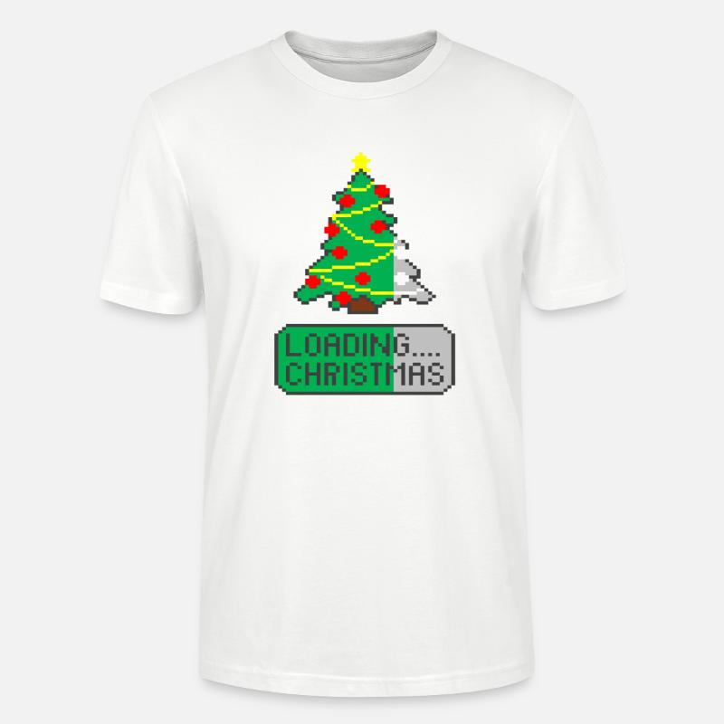 Weihnachtsbaum wird geladen - Stanley/Stella Unisex Bio-T-Shirt CRAFTER - Weiß
