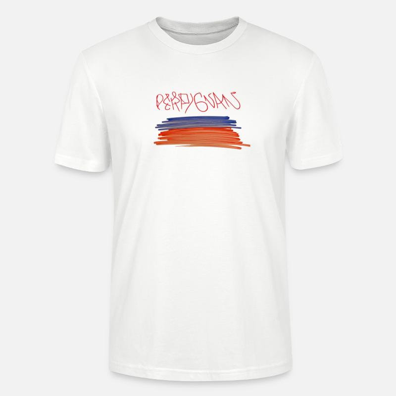 Perpignan Perpignan Perpignan - T-shirt bio CRAFTER Stanley Stella Unisexe - blanc