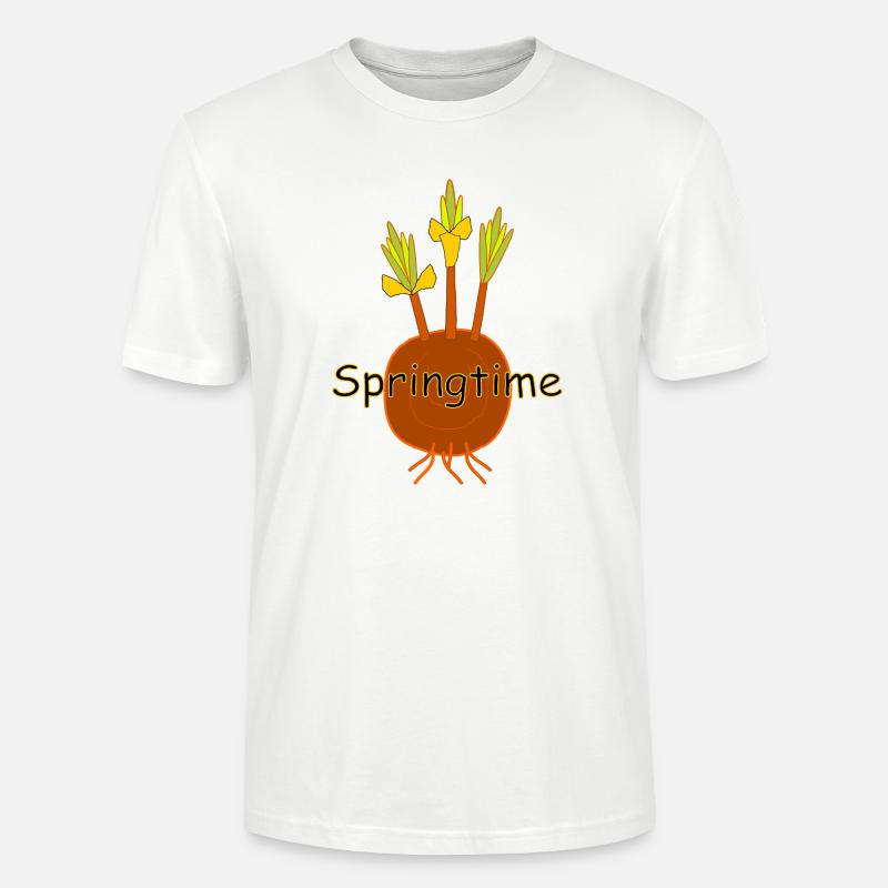 Spring time - Stanley/Stella Unisex Bio-T-Shirt CRAFTER - Weiß