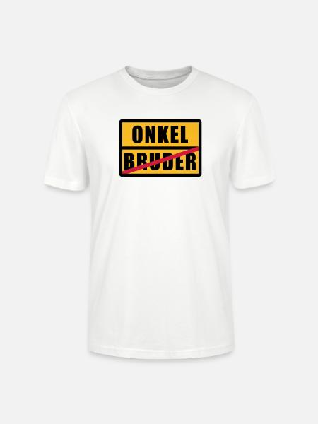 Bruder - Onkel - Stanley/Stella Unisex Bio-T-Shirt CRAFTER - Weiß