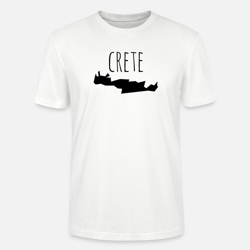crete - T-shirt bio CRAFTER Stanley Stella Unisexe - blanc
