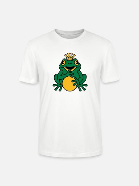 Froschkönig - Stanley/Stella Unisex Bio-T-Shirt CRAFTER - Weiß