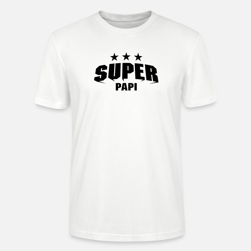 Super Papi - Stanley/Stella Unisex Bio-T-Shirt CRAFTER - Weiß
