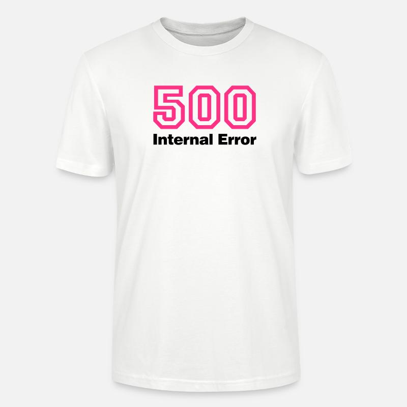 Error 500 Internal Error - Stanley/Stella Unisex Bio-T-Shirt CRAFTER - Weiß
